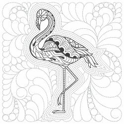 Trapunto Blackwork Treasures 09(Lg) machine embroidery designs