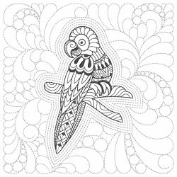 Trapunto Blackwork Treasures 10(Lg)