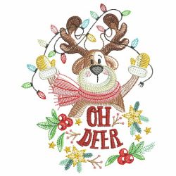 Christmas Expressions 2 07(Lg) machine embroidery designs