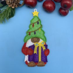 FSL Christmas Gnome 02 machine embroidery designs