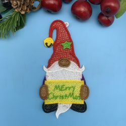 FSL Christmas Gnome 03 machine embroidery designs