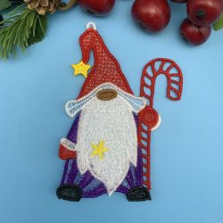 FSL Christmas Gnome 06 machine embroidery designs