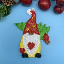 FSL Christmas Gnome 10 machine embroidery designs