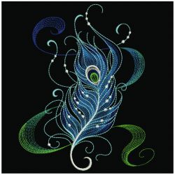 Fancy Feathers 01(Sm) machine embroidery designs