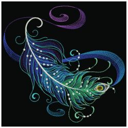 Fancy Feathers 05(Sm) machine embroidery designs