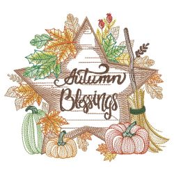 Autumn Welcome 10(Lg) machine embroidery designs