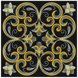 Shimmering Flourishes Quilt Block 04(Sm) machine embroidery designs