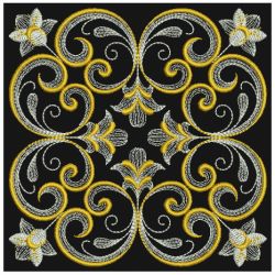 Shimmering Flourishes Quilt Block 04(Lg)