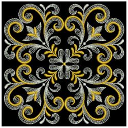 Shimmering Flourishes Quilt Block 05(Sm) machine embroidery designs