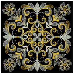 Shimmering Flourishes Quilt Block 07(Sm) machine embroidery designs