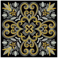 Shimmering Flourishes Quilt Block 08(Sm)