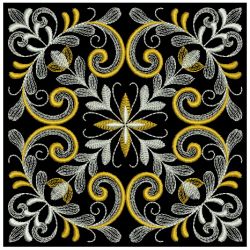 Shimmering Flourishes Quilt Block 09(Sm)