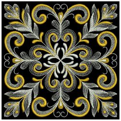 Shimmering Flourishes Quilt Block 10(Sm) machine embroidery designs