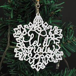 FSL Christmas Word Ornaments 03