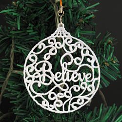 FSL Christmas Word Ornaments 05