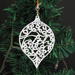 FSL Christmas Word Ornaments 08