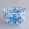 3D FSL Hexagon Snowflake Bowl 2