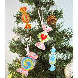 3D FSL Candy Ornament machine embroidery designs