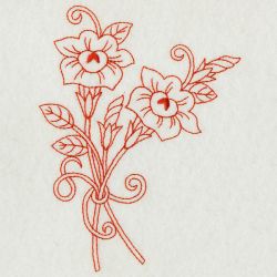 Redwork 001 10(Md) machine embroidery designs