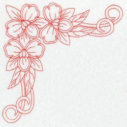 Redwork 004 09(Lg) machine embroidery designs