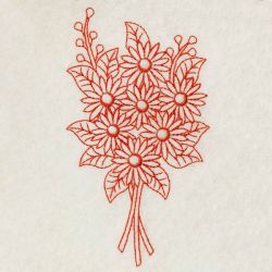 Redwork 011 12(Lg) machine embroidery designs