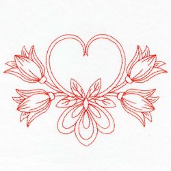 Redwork 017 12(Sm) machine embroidery designs