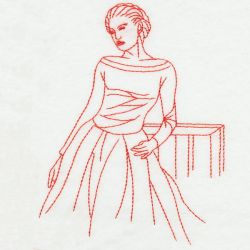 Redwork 057 02(Md) machine embroidery designs