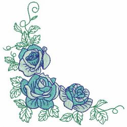 Heirloom Flower Corner 09(Sm) machine embroidery designs