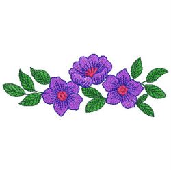 Heirloom Flower Border 04(Sm) machine embroidery designs