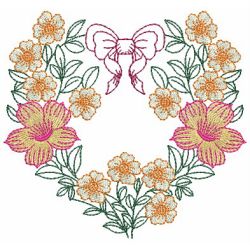 Heirloom Flower Center 01(Md) machine embroidery designs