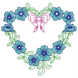 Heirloom Flower Center 05(Sm) machine embroidery designs