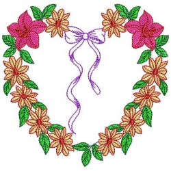 Heirloom Flower Center 07(Md) machine embroidery designs