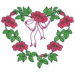 Heirloom Flower Center 10(Md) machine embroidery designs