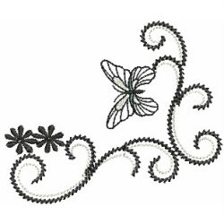 Swirly Butterflies machine embroidery designs