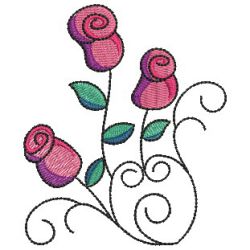 Sweet Roses 05 machine embroidery designs