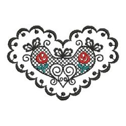Sweet Roses Adornments machine embroidery designs
