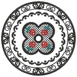 Sweet Roses Adornments 04 machine embroidery designs