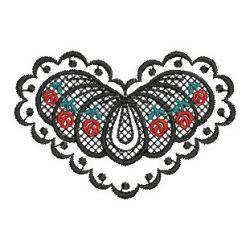 Sweet Roses Adornments 09 machine embroidery designs