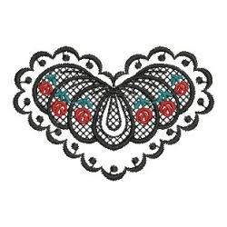 Sweet Roses Adornments 09 machine embroidery designs