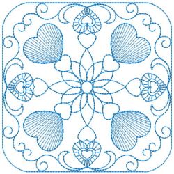 Redwork Quilt Blocks 05(Sm)