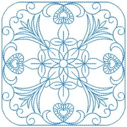Redwork Quilt Blocks 08(Sm)