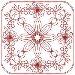 Redwork Quilt Blocks 2 04(Sm)