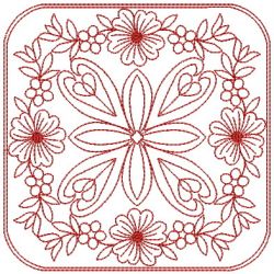 Redwork Quilt Blocks 2 05(Lg) machine embroidery designs