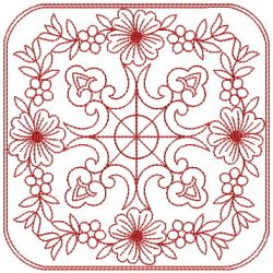 Redwork Quilt Blocks 2 06(Sm)