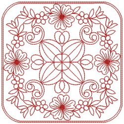 Redwork Quilt Blocks 2 08(Sm)