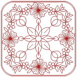 Redwork Quilt Blocks 2 09(Sm)