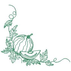 Redwork Fruits Corner 01(Md) machine embroidery designs