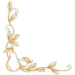 Redwork Fruits Corner 07(Sm) machine embroidery designs