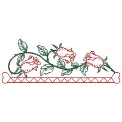 Heirloom Rose Border 05(Md) machine embroidery designs