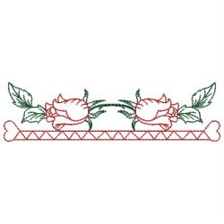 Heirloom Rose Border 06(Md) machine embroidery designs